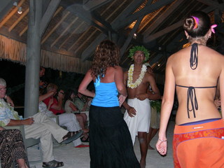 Tim and Dana Higel in Bora Bora