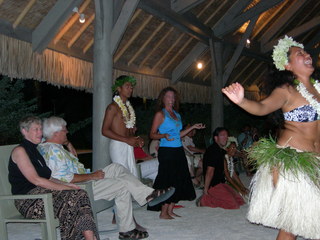 Tim and Dana Higel in Bora Bora