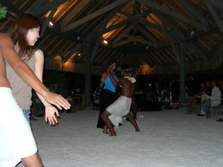 Tim and Dana Higel in Bora Bora