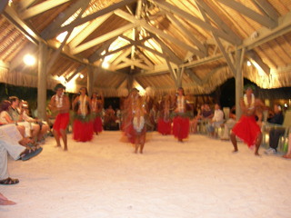 Tim and Dana Higel in Bora Bora