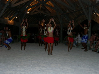 Tim and Dana Higel in Bora Bora