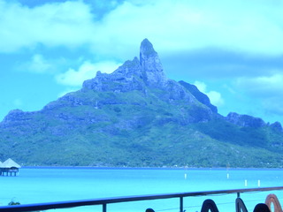 Tim and Dana Higel in Bora Bora