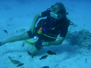 Tim and Dana Higel in Bora Bora