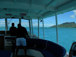 Tim and Dana Higel in Bora Bora