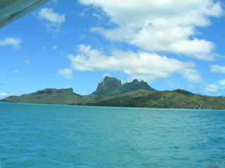 Tim and Dana Higel in Bora Bora