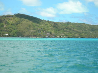 Tim and Dana Higel in Bora Bora