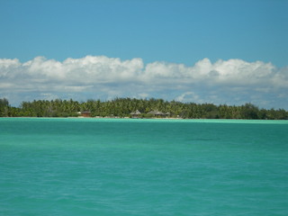 Tim and Dana Higel in Bora Bora