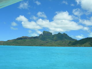 Tim and Dana Higel in Bora Bora