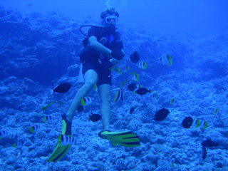 Tim and Dana Higel in Bora Bora