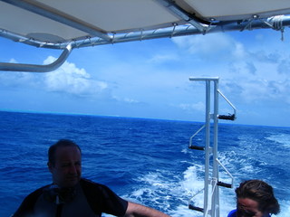 Tim and Dana Higel in Bora Bora