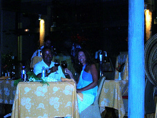 Tim and Dana Higel in Bora Bora