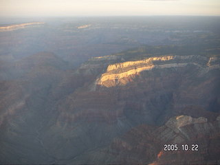 Grand Canyon -- Aerial -- North Rim at dawn