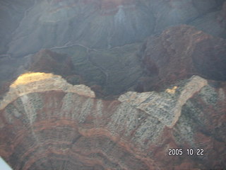 15 5ln. Grand Canyon -- Aerial -- canyon and dawn