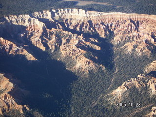71 5ln. Aerial -- Bryce Canyon -- amphitheater