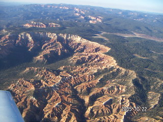 77 5ln. Aerial -- Bryce Canyon -- amphitheater
