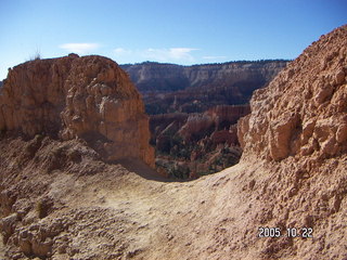 Bryce Canyon -- Sunrise Point where the arch used to be