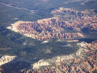54 5ln. Aerial -- Bryce Canyon -- amphitheater