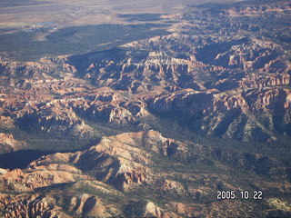 55 5ln. Aerial -- Bryce Canyon -- amphitheater