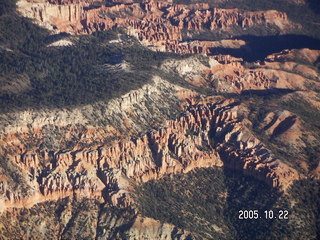 56 5ln. Aerial -- Bryce Canyon -- amphitheater