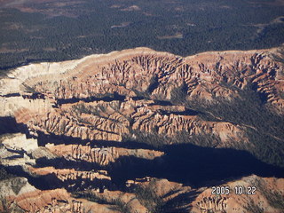 63 5ln. Aerial -- Bryce Canyon -- amphitheater