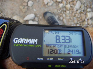 212 5ln. Garmin Forerunner 201 at bryce canyon