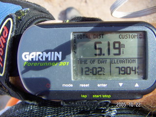 215 5ln. Garmin Forerunner 201 at bryce canyon