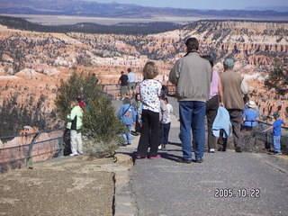 197 5ln. Bryce Canyon -- people at Bryce Point
