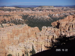 Bryce Canyon -- Under Rim Trail / Rainbow Point / Bryce Point sign