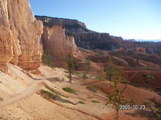 Bryce Canyon -- Fairlyland Trail / Tower Bridge / Fairlyland Point sign