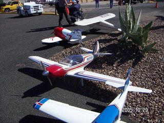 Model airplanes at Wickenberg