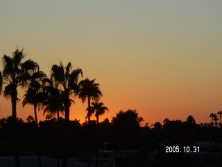 Sunset from the Galleria terrace