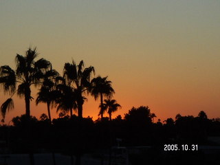 Sunset from the Galleria terrace