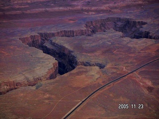 323 5mp. aerial -- Grand Canyon tributary