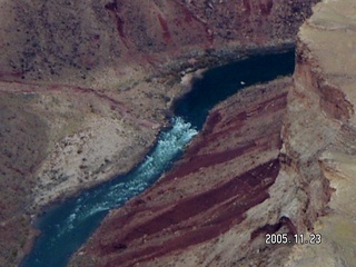 364 5mp. aerial -- Grand Canyon east end, Colorado River