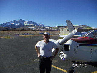 Adam and N4372J at Telluride Airport TEX