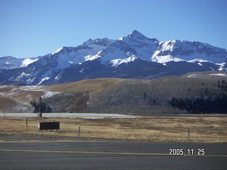 26 5mr. mountains at Telluride Airport TEX