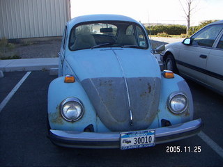 Tom Grey in parking lot (from of my VW Golf)