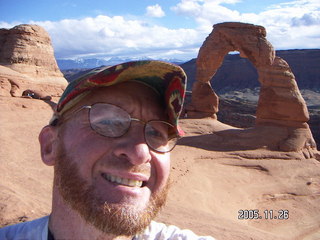 Arches National Park -- Adam -- Double O Arch