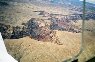 404 5n1. aerial -- Grand Canyon tributary