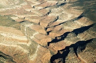 65 5n1. aerial -- Colorado canyon