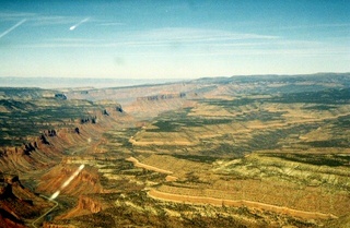 74 5n2. aerial -- Colorado canyon