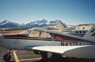 70 5n2. N4372J at Telluride (TEX)