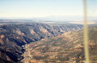 72 5n2. aerial -- Colorado canyon