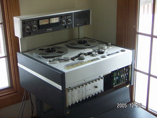 Jeff's Studer A-80 open reel tape deck