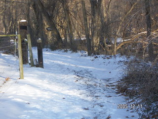 Lorimar Park -- winter wonderland run