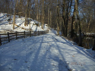 Lorimar Park -- winter wonderland run