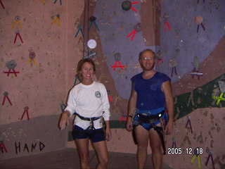 Phoenix Rock Gym -- Debbie and Adam