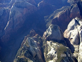 aerial -- Zion National Park