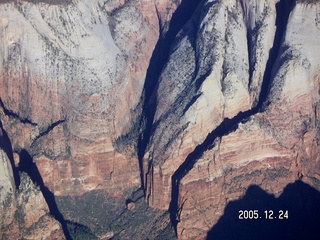 aerial -- Zion National Park