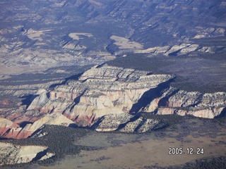 aerial -- Zion National Park